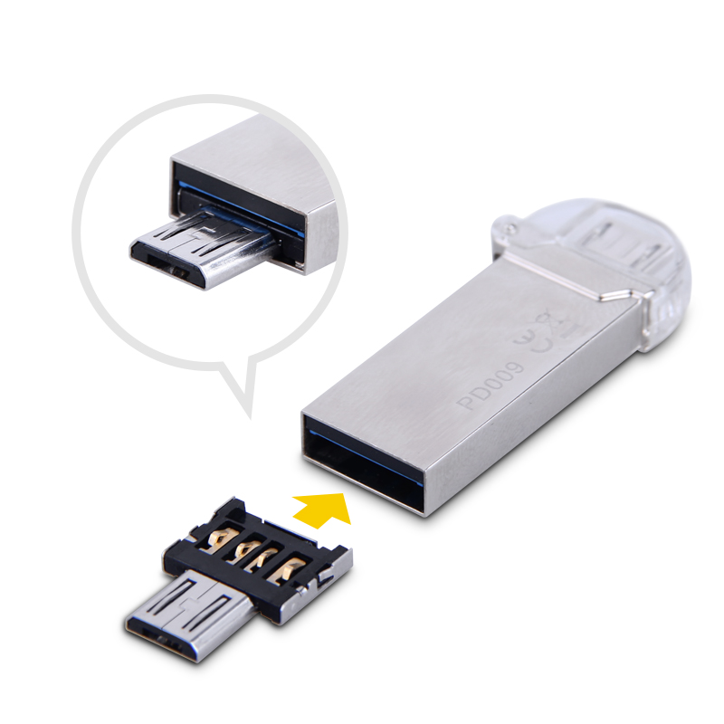 DM MicroUSB to USB OTG Adapter For Android OTG  ȭ USB ÷ ̺ ȯ    